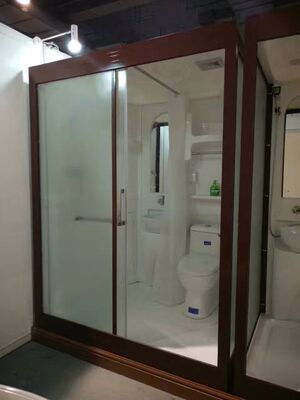Matt Chrome Complete Shower Enclosures 120 X 150 X 210cm Complete Shower Cabins supplier